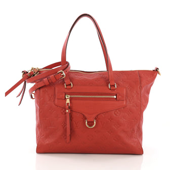Louis Vuitton Lumineuse Handbag Monogram Empreinte Leather 396042
