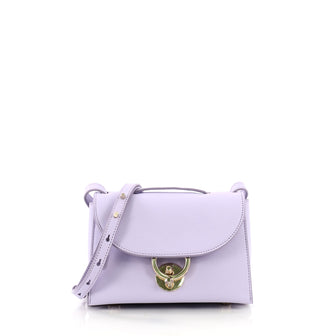 Salvatore Ferragamo Stella Crossbody Bag Leather Mini Purple 396051