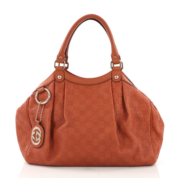 Gucci Sukey Tote Guccissima Leather Medium Orange 39613118