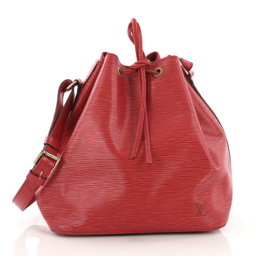 Louis Vuitton Petit Noe Handbag Epi Leather