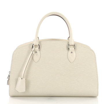 Louis Vuitton Pont Neuf NM Handbag Electric Epi Leather PM White 3961374
