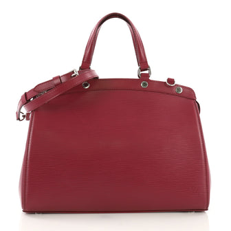 Louis Vuitton Brea Handbag Epi Leather MM Purple 3961375