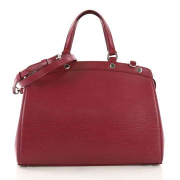 Louis Vuitton Brea Handbag Epi Leather MM Purple 3961375