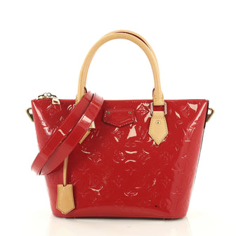 Louis Vuitton Montebello Handbag Monogram Vernis PM Red 3961391
