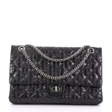 Chanel Rayures Reissue 2.55 Handbag Quilted Calfskin 226 3961720