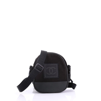 Chanel Sport Line Crossbody Bag Nylon Mini Black