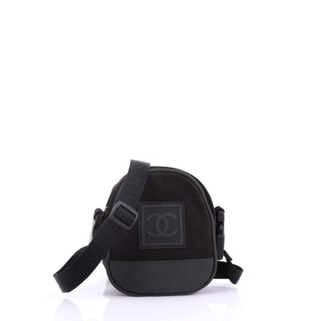 Chanel Sport Line Crossbody Bag Nylon Mini Black
