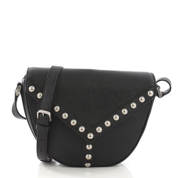 Saint Laurent Y Crossbody Leather Small Black 396301