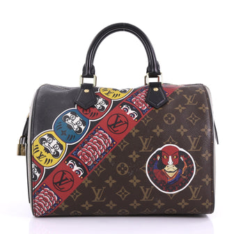 Louis Vuitton Speedy Handbag Limited Edition Kabuki Monogram 396361