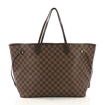 Louis Vuitton Neverfull Tote Damier GM Brown 396631