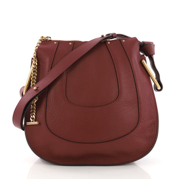 Chloe Hayley Hobo Leather Small Red 3966719