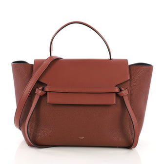 Celine Belt Bag Grainy Leather Mini Red 3967513