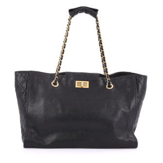 Chanel Reissue Edy Tote Caviar Large Black 39675/14