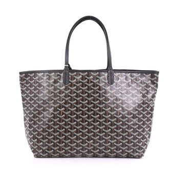 Goyard St. Louis Tote Coated Canvas PM Brown