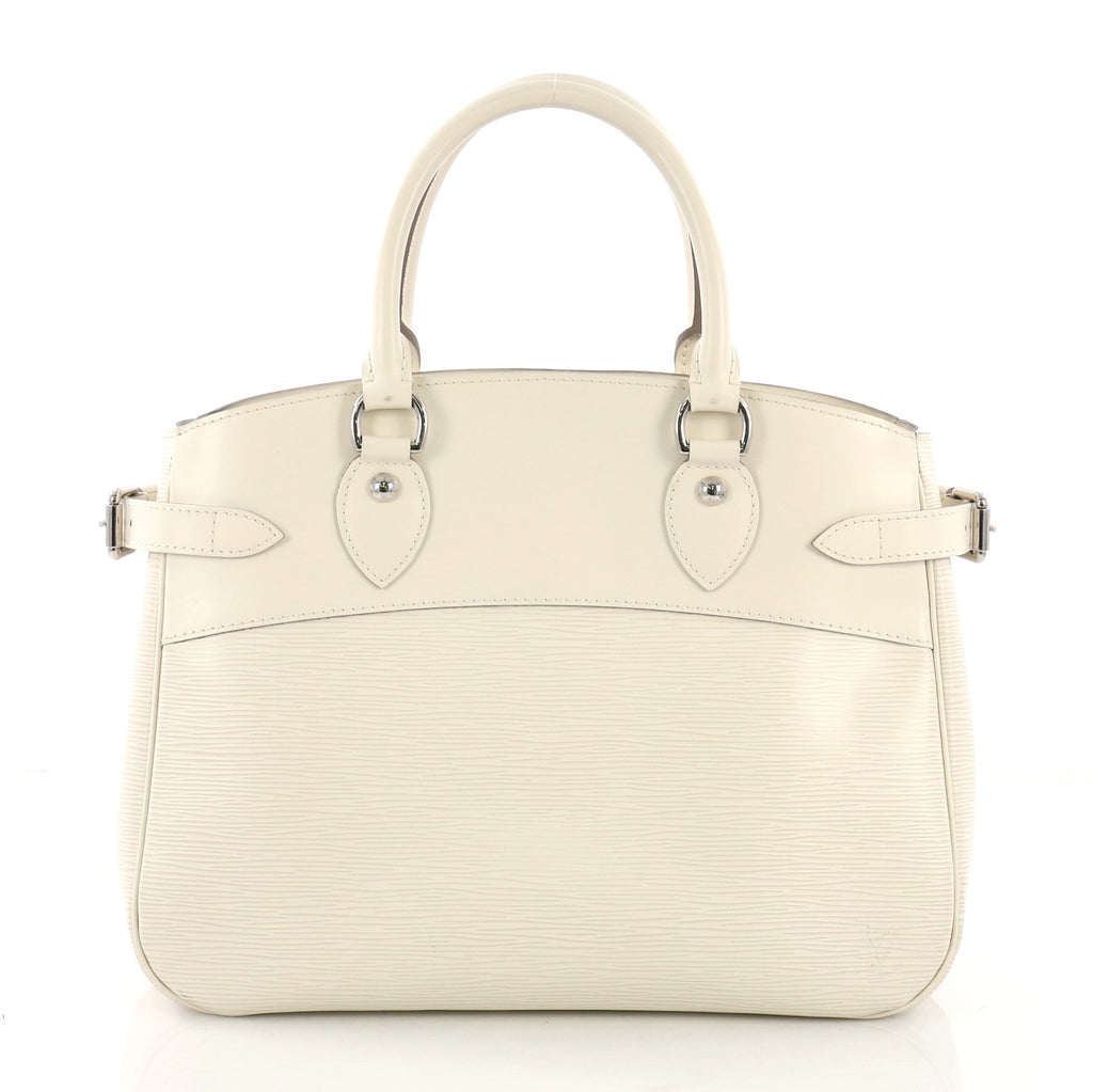 Louis Vuitton White Epi Leather Passy PM Bag 672lvs618 – Bagriculture