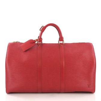Louis Vuitton Keepall Bag Epi Leather 50