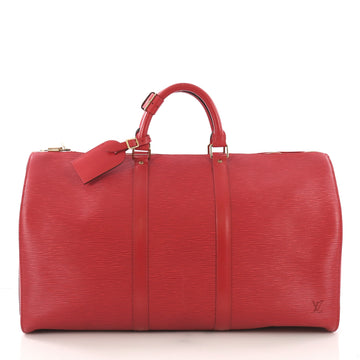 Louis Vuitton Keepall Bag Epi Leather 50