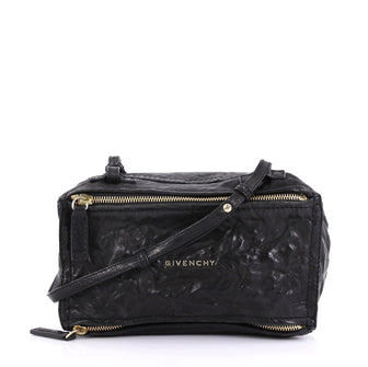 Givenchy Pandora Bag Distressed Leather Mini Black