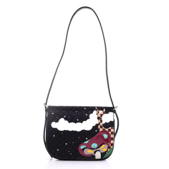 Louis Vuitton Conte de Fees Musette Shoulder Bag Monogram Patchwork Black 396795