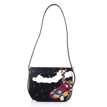 Louis Vuitton Conte de Fees Musette Shoulder Bag Monogram Patchwork Black 396795