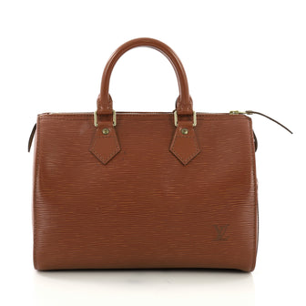 Louis Vuitton Speedy Handbag Epi Leather 25