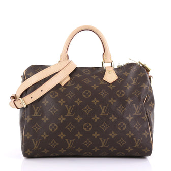 Louis Vuitton Speedy Bandouliere Bag Monogram Canvas 30 397001