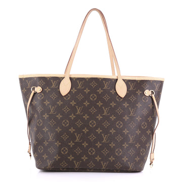 Louis Vuitton Neverfull NM Tote Monogram Canvas MM Brown 397041