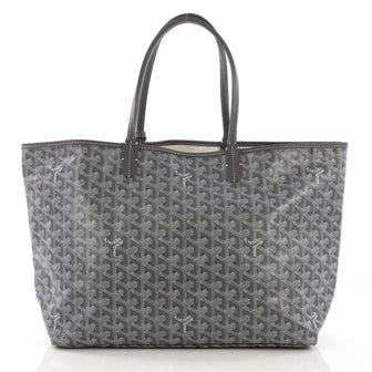 Goyard St. Louis Tote Coated Canvas PM Gray 3971112