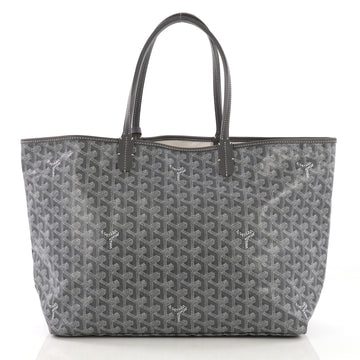 Goyard St. Louis Tote Coated Canvas PM Gray 3971112