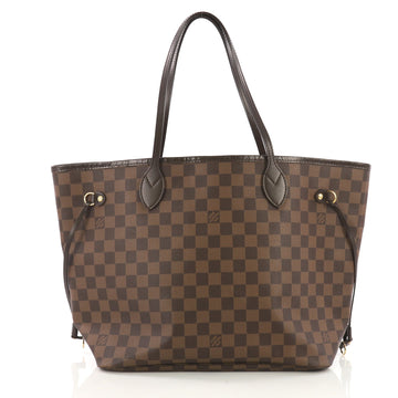 Louis Vuitton Neverfull Tote Damier MM Brown 3971128