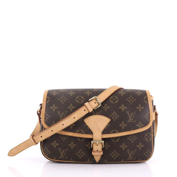 Louis Vuitton Sologne Handbag Monogram Canvas Brown 3971168