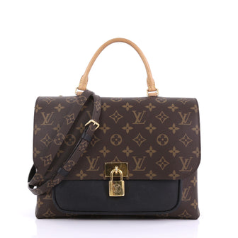 Louis Vuitton Marignan Handbag Monogram Canvas with Leather 397171