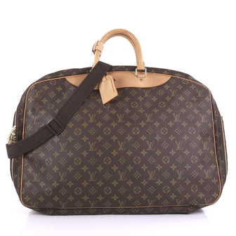 Louis Vuitton Alize Bag Monogram Canvas 2 Poches Brown 397411