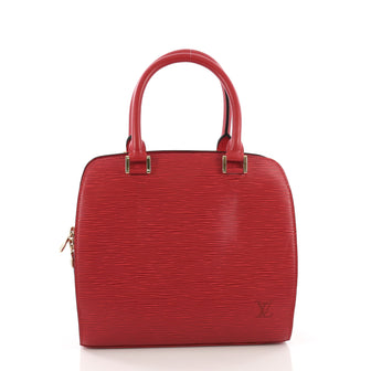 Louis Vuitton Pont Neuf Handbag Epi Leather PM Red 397512