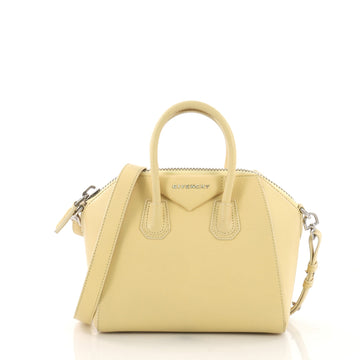 Givenchy Antigona Bag Leather Mini Yellow 397581