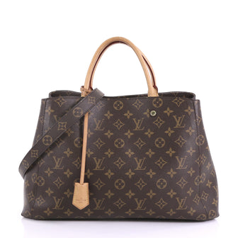 Louis Vuitton Montaigne Handbag Monogram Canvas GM