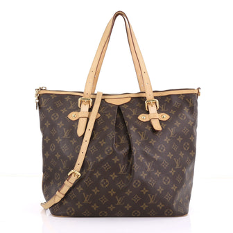 Louis Vuitton Palermo Handbag Monogram Canvas GM