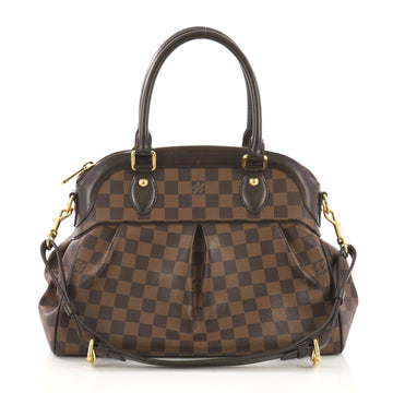 Louis Vuitton Trevi Handbag Damier PM Brown 397762