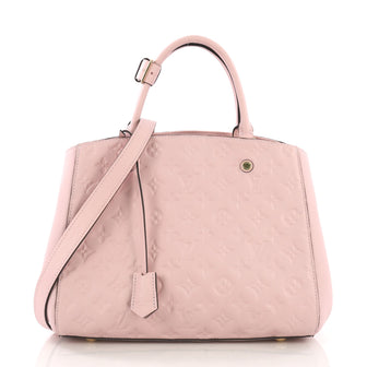 Louis Vuitton Montaigne Handbag Monogram Empreinte Leather 398402