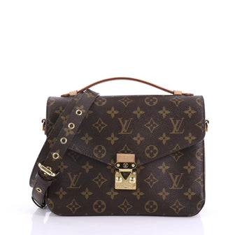 Louis Vuitton Pochette Metis Monogram Canvas Brown