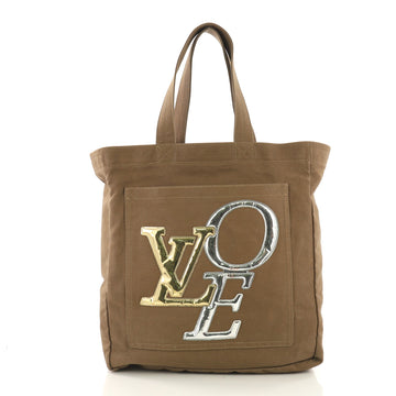 Louis Vuitton That's Love Tote Canvas MM Brown 399061