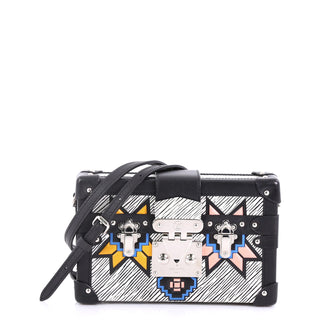 Louis Vuitton Petite Malle Handbag Limited Edition Azteque Epi