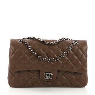 Classic Double Flap Bag Quilted Lambskin Medium