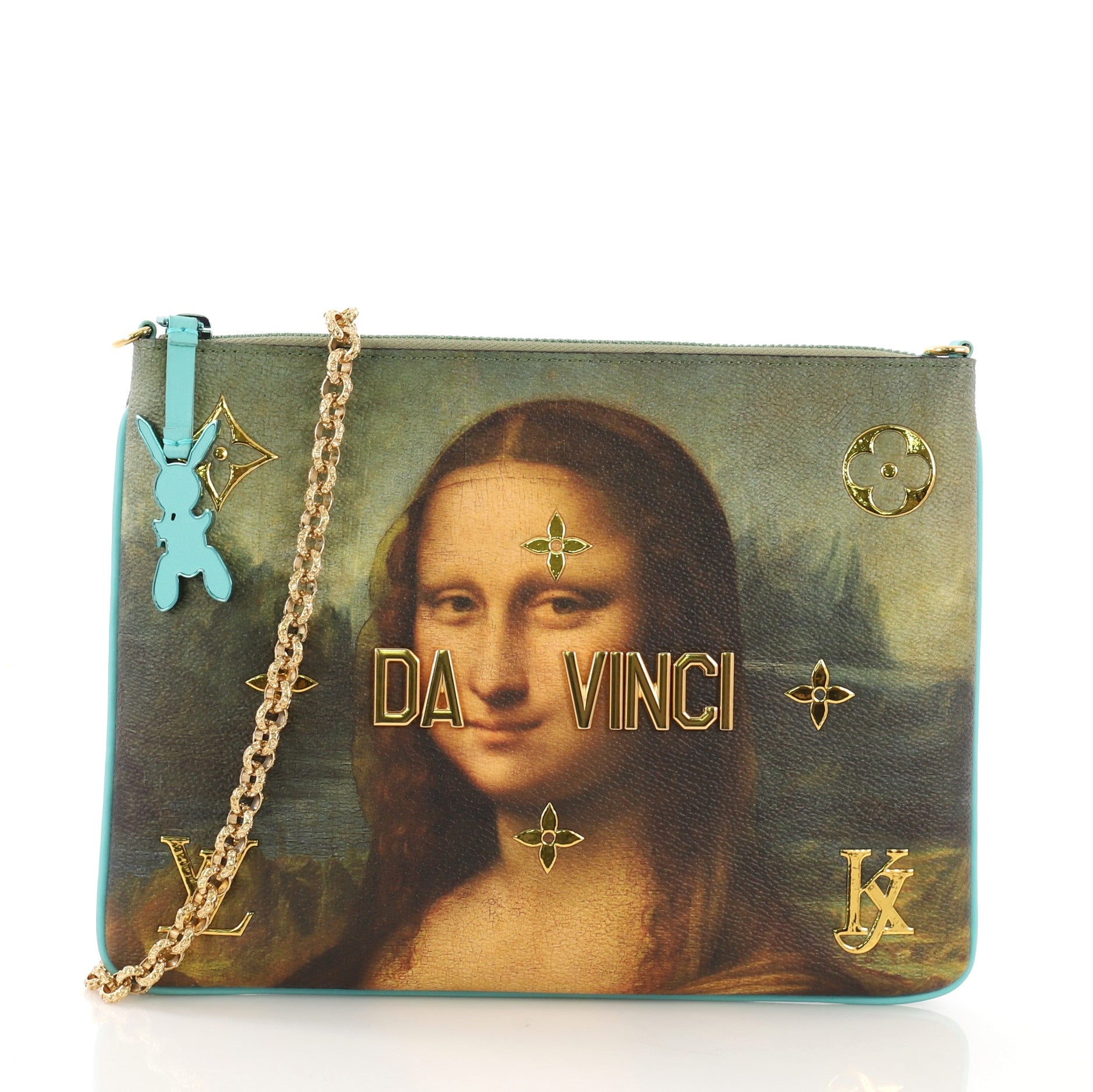 Louis Vuitton Pochette Clutch Limited Edition Jeff Koons Da 3991223