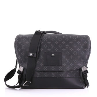 Louis Vuitton Voyager Messenger Bag Monogram Eclipse Canvas 399391