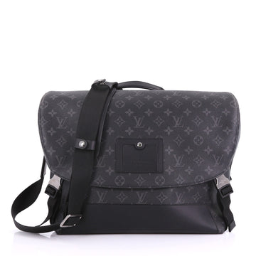Louis Vuitton Voyager Messenger Bag Monogram Eclipse Canvas 399391