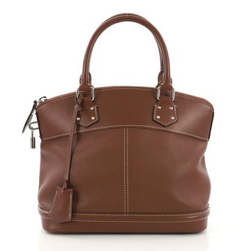 Louis Vuitton Suhali Lockit Handbag Leather PM