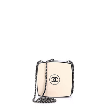 Chanel Compact Powder Minaudiere Plexiglass Neutral 400253