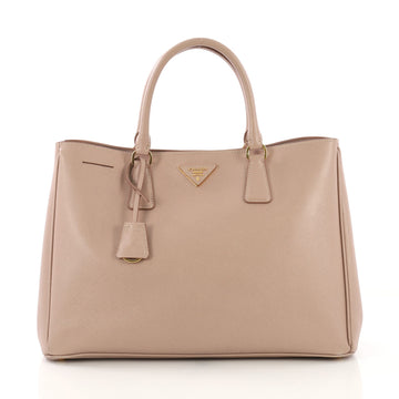 Prada Lux Open Tote Saffiano Leather Large Pink 400541