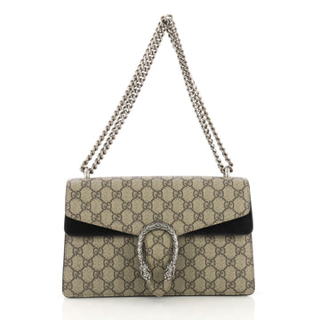 Gucci Dionysus Handbag GG Coated Canvas Small Brown 400621